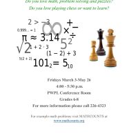 Gallery 1 - Math & Chess Club