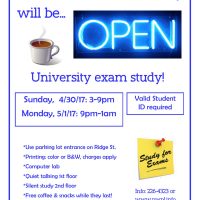 Gallery 1 - University Exam Studying