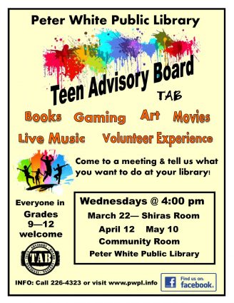 Gallery 1 - Teen Advisory Board (TAB)