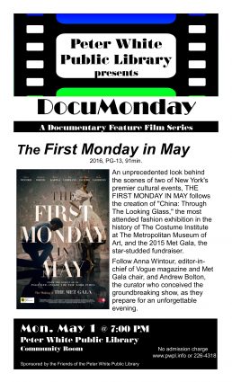 Gallery 1 - DocuMonday: The First Monday in May