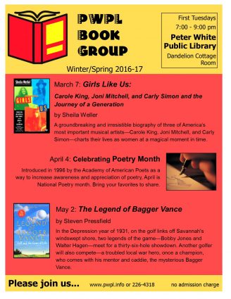 Gallery 1 - PWPL Book Group: The Legend of Bagger Vance