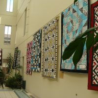 Gallery 1 - Gwinn Quilters Round Robin Quilt Display
