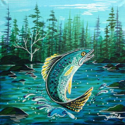 The Marquette Regional History Center hosts: Fish Painting Workshop with Liz Yelland