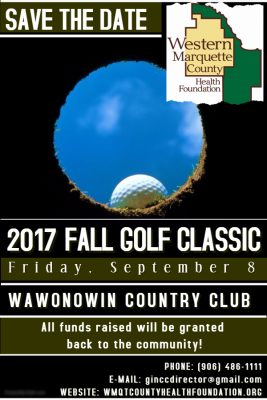 Western Marquette County Health Foundation Fall Golf Classic