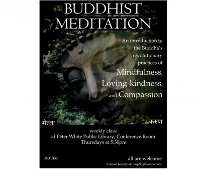 Buddhist Meditation Class