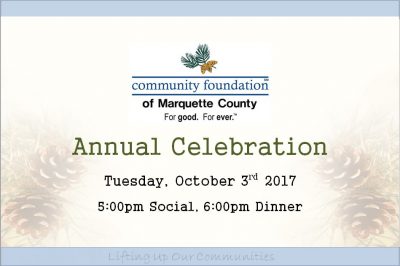 Community Foundation of Marquette County's Annual Celebration
