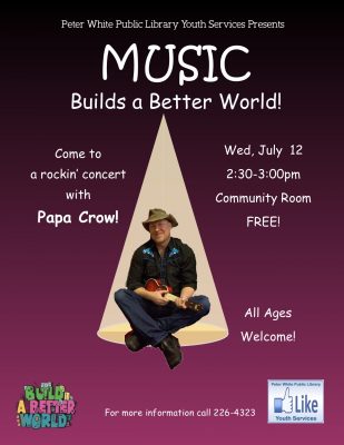 Papa Crow: Music Builds a Better World