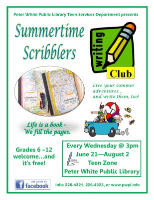 Summertime Scribblers Creative Writing Club