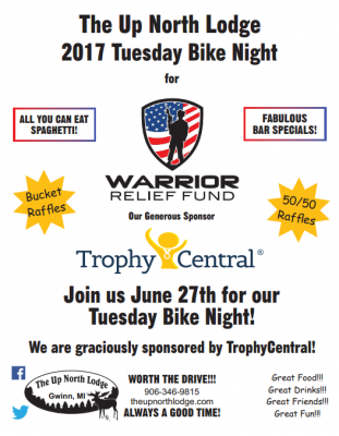 Warrior Relief Fund Bike Night Fundraiser