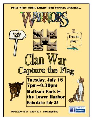 Warriors Clan War Capture the Flag