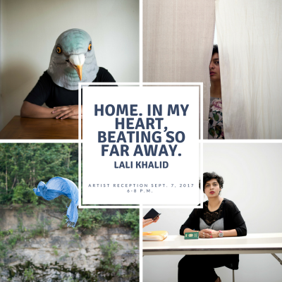 Home. In my heart, beating so far away. - Lali Khalid