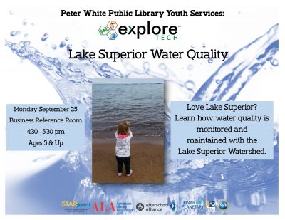 Explore Tech: Lake Superior Water Quality