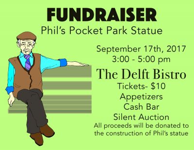 Phil Niemesto's Pocket Park Statue Fundraiser