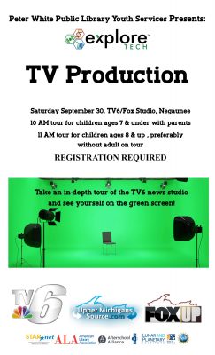 Explore Tech: TV Production!