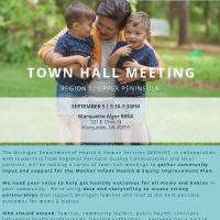 Town Hall Meeting: Mother Infant Health & Equity Improvement Plans