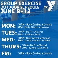 YMCA Outdoor Group Exercise Class