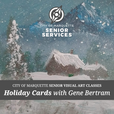 Senior Arts: Hand-Painted Holiday Cards with Gene ...