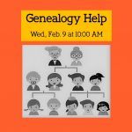 Genealogy Help - CANCELED