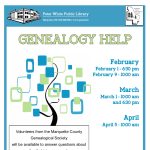Genealogy Help - CANCELED