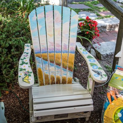 Sponsors and Artists needed for “Chair With a View” Adirondack Chair Art Week Project
