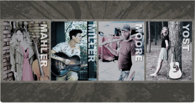 Songwriters in the Round: Alexis Mahler, Jacob Miller, Christopher Moore, & Kerry Yost