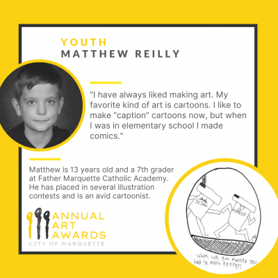 2021 Youth Award: Matthew Reilly
