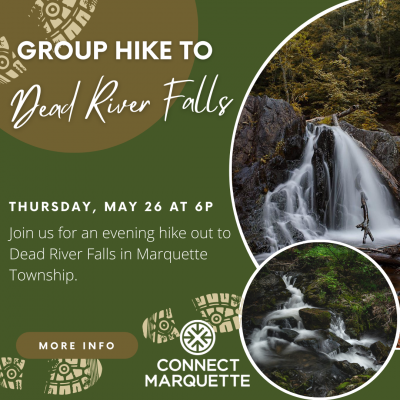 Hike Dead River Falls with Connect Marquette