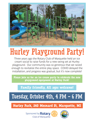 Hurley Park Playground Party