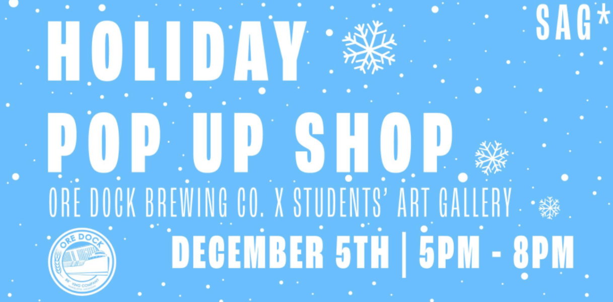Holiday Pop Up Shop - NMU Students' Art Gallery