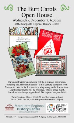 You’re invited to: The Burt Carols Open House