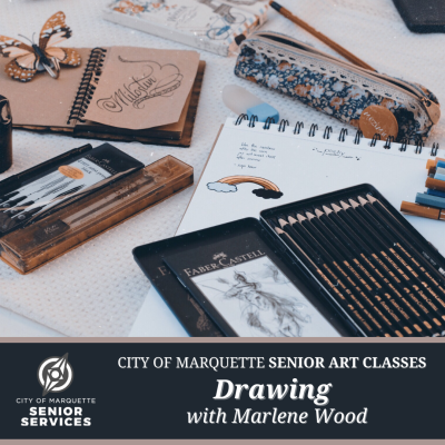 Senior Arts: Drawing with Marlene Wood