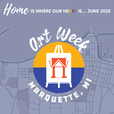 City of Marquette Art Week 2023 Cover Art Contest