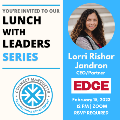 Lunch with Leaders with Lorri Rishar Jandron of Edge Partnerships