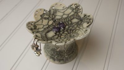 Play with Clay: Earring Holder